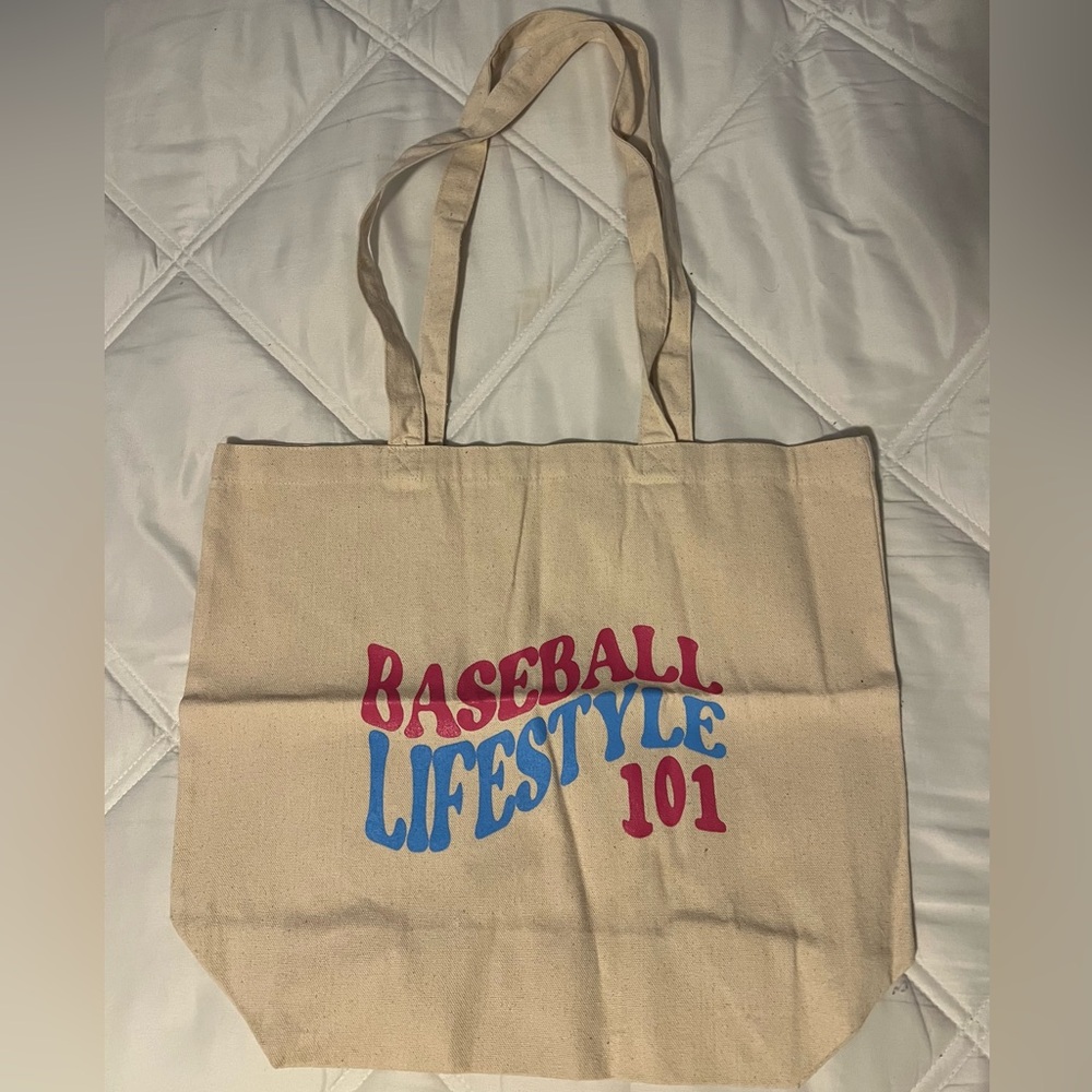 Baseball Lifestyle 101 Tote Bag